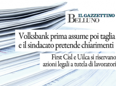 Volksbank, il confronto continua a tenere banco sulla stampa