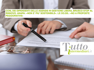 Ccnl Anapa, trattativa interrotta, ne parla TuttoIntermediari.it