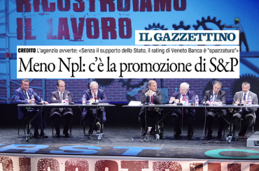 Npl, apprezzamento della Vigilanza Bankitalia per la proposta di First Cisl