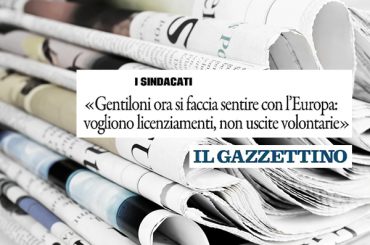 Il richiamo al Governo di Furlan e Romani su Il Gazzettino
