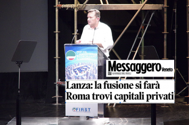 Romani e gli npl delle banche venete oggi su Il Messaggero Veneto