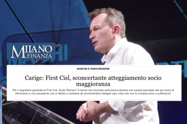 Caso Carige sconcertante, Milano Finanza rilancia l’opinione di Romani