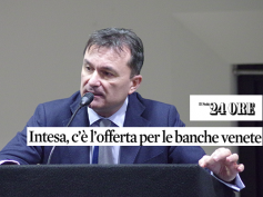 Giulio Romani, massima fiducia alla soluzione Intesa per le due venete