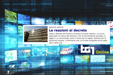 Banche venete, su Tg1 Online il “sollievo” Cisl per la soluzione alla crisi