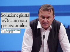 Il Gazzettino di Treviso sul reato di disastro bancario chiesto da Romani