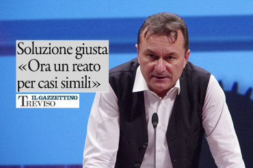 Il Gazzettino di Treviso sul reato di disastro bancario chiesto da Romani