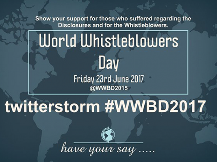 23 giugno, giornata mondiale del whistleblower