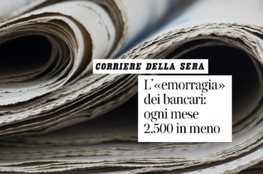 Il Corriere della Sera sulla ricerca di First Cisl sugli esuberi