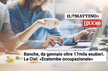 Ecatombe occupazionale tra i bancari, 17.500 esuberi già definiti