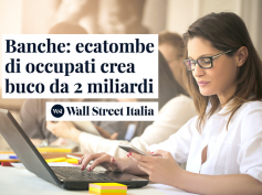 Ecatombe occupazionale, la ricerca di First Cisl su Wall Street Italia