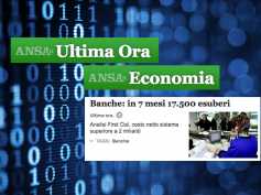 “Ecatombe occupazionale”, l’Ansa sulla ricerca di First Cisl sugli esuberi