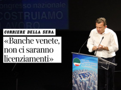 Banche Venete, Giulio Romani sul Corriere della Sera, “attenzione a mobilità”