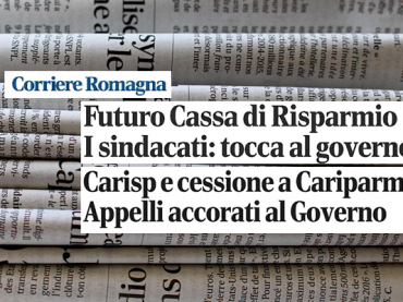 Rimini, Cesena, San Miniato, la posizioni di First Cisl sul Corriere Romagna