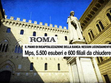 Mps, Romani sul quotidiano Roma, “bene utilizzo fondo di solidarietà”