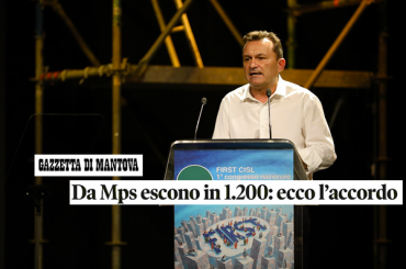 Giulio Romani sulla Gazzetta di Mantova commenta l’accordo in Mps