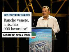 Banche venete, l’allarme di First Cisl sul Corriere della Sera