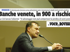 La Voce di Rovigo, First Cisl, salvataggio non può comportare perdita di lavoro