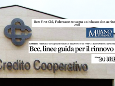 Trattativa ccnl Federcasse, First Cisl sulla stampa finanziaria