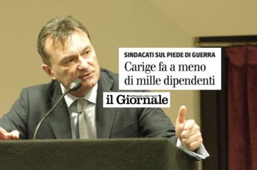 Il Giornale, le dichiarazioni di First Cisl sul piano industriale di Carige