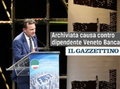 Il Gazzettino, archiviata causa contro dipendente Veneto Banca per vendita bond