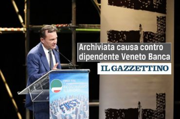 Il Gazzettino, archiviata causa contro dipendente Veneto Banca per vendita bond
