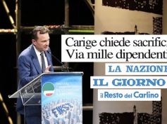 Carige, su Il Giorno, La Nazione e il Resto del Carlino il commento First Cisl