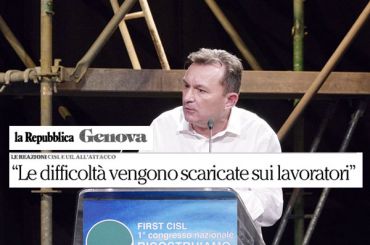 La Repubblica, le difficoltà di Carige scaricate sui lavoratori