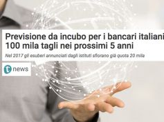 Tiscali Notizie, l’ecatombe occupazionale nelle banche non è finita