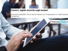 Accordo Carismi pre integrazione in Cariparma, First Cisl su FinanzaReport