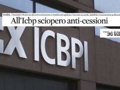 Sciopero in Icbpi, First Cisl su Il Sole 24 Ore