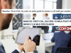 Banche in crisi, persi 10 mila posti, la ricerca di First Cisl sul web