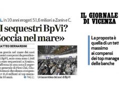 Giornale di Vicenza, First Cisl, vincolare compensi manager a reddito sociale