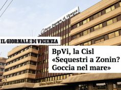 Il Giornale di Vicenza, sequestro a Zonin goccia nel mare