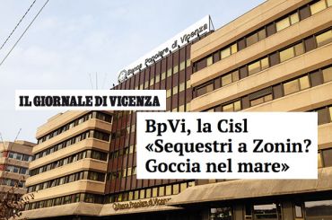 Il Giornale di Vicenza, sequestro a Zonin goccia nel mare