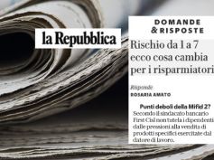 La Repubblica, punti deboli della Mifid 2, non tutela lavoratori da pressioni