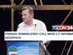 Mifid 2 è una riforma azzoppata, la posizione di First Cisl su TgCom24