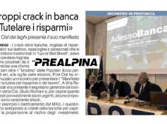 AdessoBanca! approda a Varese, Romani rilancia centrale Mifid su La Prealpina