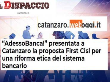 AdessoBanca! a Catanzaro, non si ferma il dibattito sull’etica delle banche