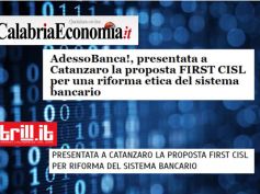AdessoBanca! a Catanzaro, CalabriaEconomia e Strill alimentano il dibattito