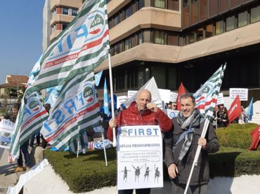 Il Tg Rai del Veneto sul presidio dei 700 lavoratori ex venete a Vicenza