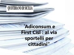 AdessoBanca!, Quotidiano di Sicilia, pronti gli sportelli di ascolto