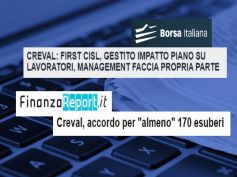 First Cisl, gestito impatto sui lavoratori del piano di ristrutturazione Creval