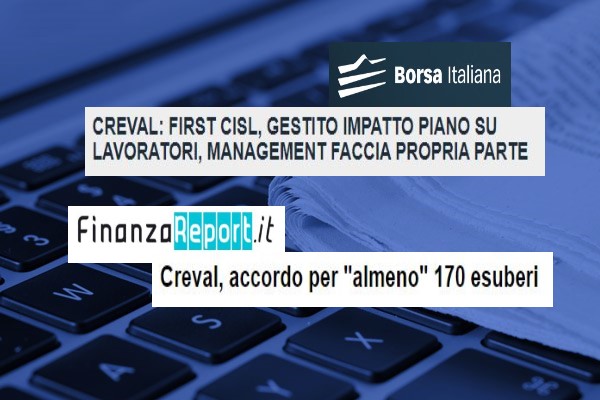 Creval borsa best sale