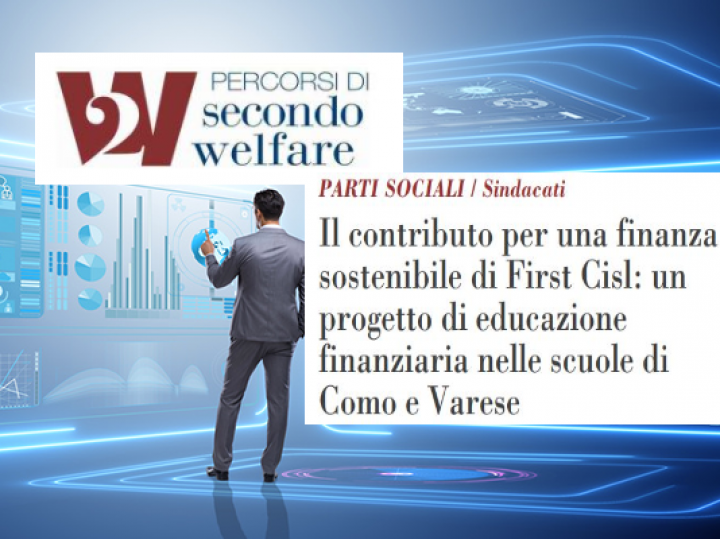 First Cisl nelle scuole di Varese e Como per favorire l’educazione finanziaria