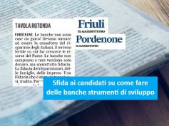 Il Gazzettino, AdessoBanca! a Pordenone, i candidati si confrontano