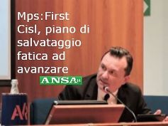 L’Ansa, Romani su governance Mps, progressi e sacrifici vanno salvaguardati