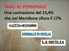 Studio First Cisl su lavoro banche, per i giornali del Sud persi troppi posti