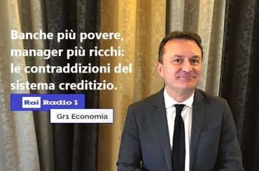 Rai Radio 1, Gr1 Economia, Romani e crisi banche, bonus alti, sanzioni basse