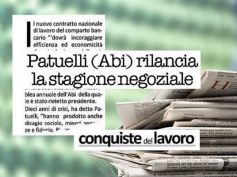 Assemblea Abi, nuovo contratto bancari deve rilanciare economia e occupazione