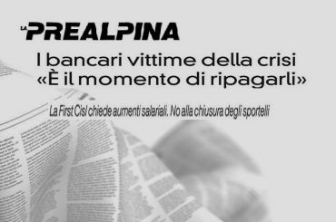 Romani, i lavoratori hanno pagato cara la crisi bancaria, è ora di riconoscerlo